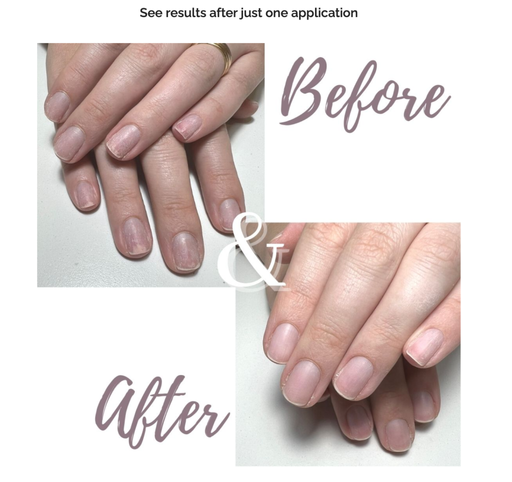 conditioning gel biosculpture avant apres